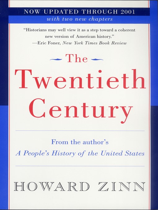 Title details for The Twentieth Century by Howard Zinn - Available